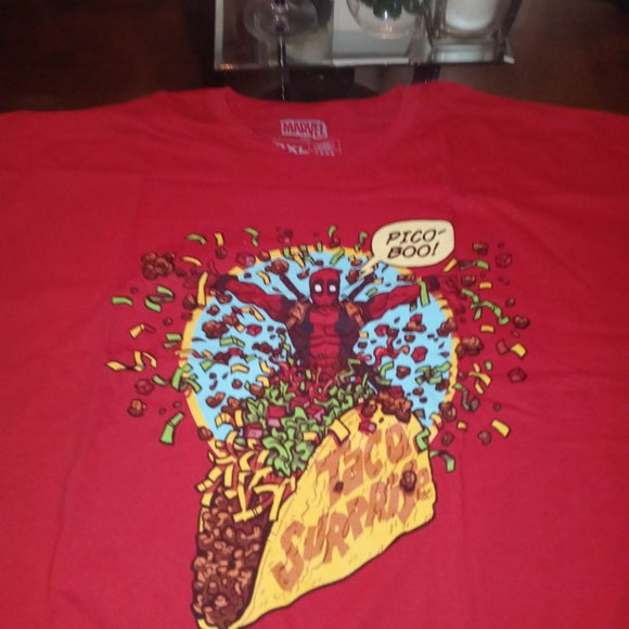 LOOT CRATE MARVEL DEADPOOL PICO BOO TACO SURPRISE 3XL NWOT - Picture 1 of 2